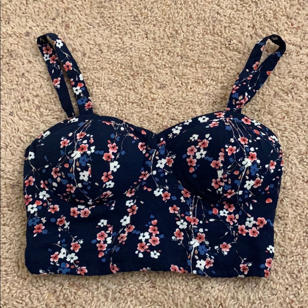 Floral Crop top